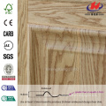 JHK-M01 Prägung Textur Straght Holz Korn Sapelli Veneer Geformte Tür Skin Lieferant